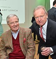 Peter Prinz zu Hohenlohe und Christian Graf von Pfuel (©Foto: Hannes Magerstädt)